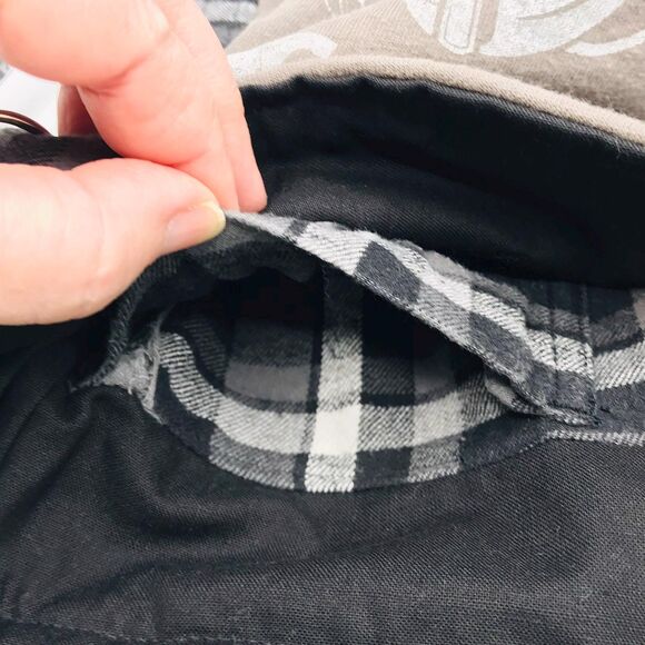 Handmade Tote Bag: Repurposed, Cowgirl, Brown, Tan, Cream, Boots, and Charm - Picture 9 of 9